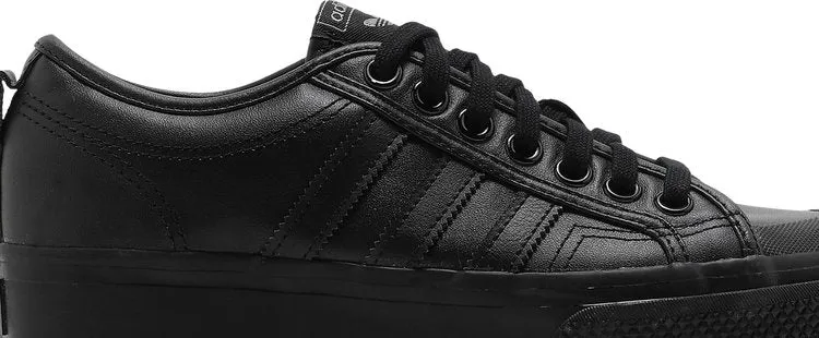 Adidas Wmns Nizza Platform 'Triple Black' sneakers, black