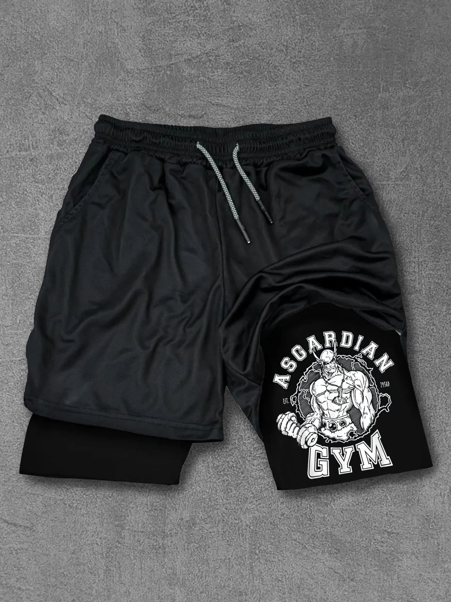 Asgardian Gym Performance Training Shorts