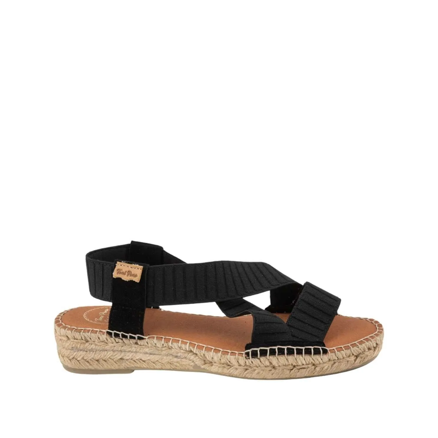 Basic Cotton Blend Wedge Espadrille for Women - Eire-TR