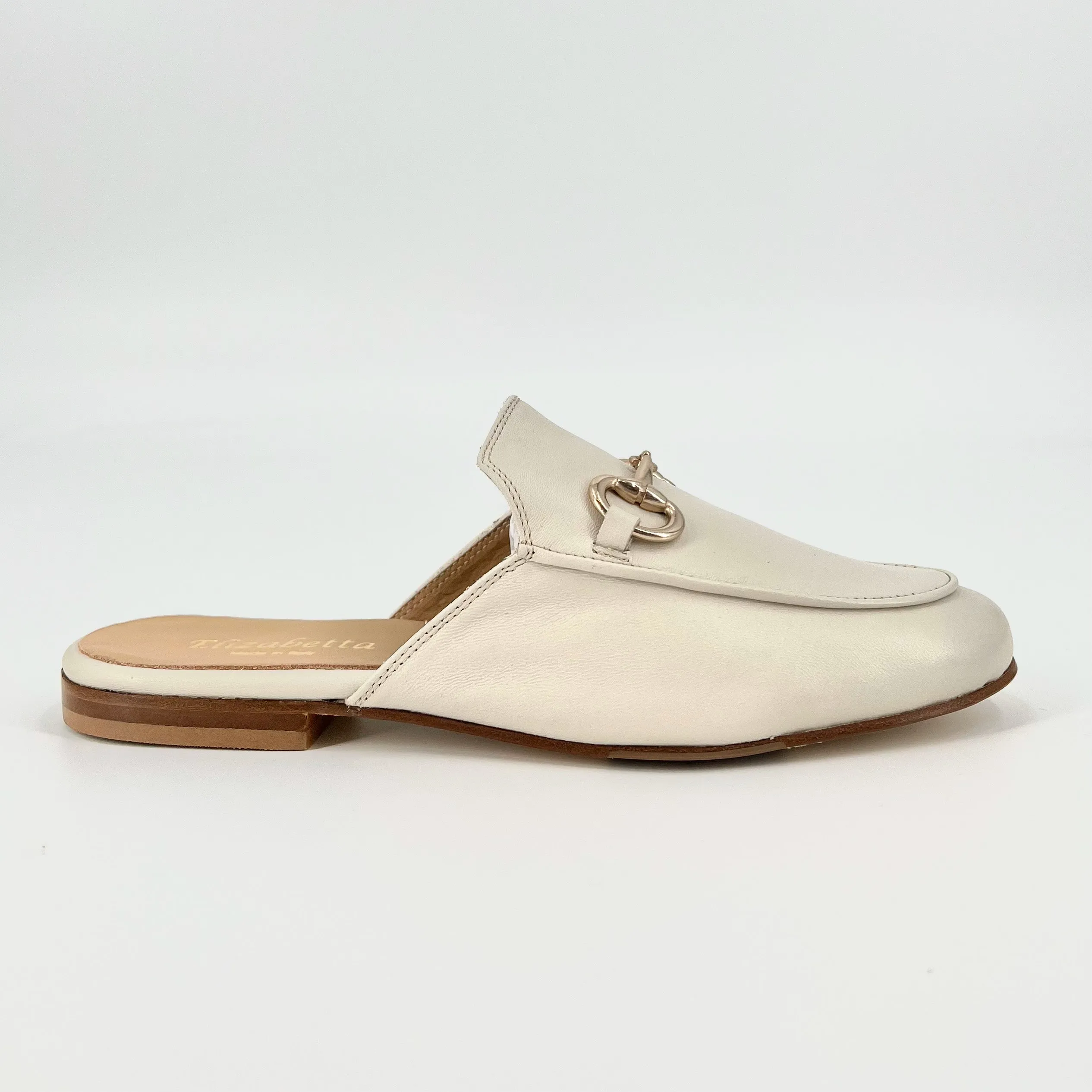 Bitmule - The Loafer Mule with Bit in Bone