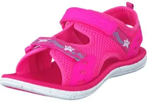 Clarks Star Games Hot Pink Younger Girls Sandals