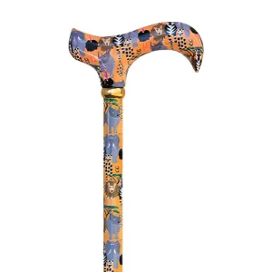 Classic Canes Adjustable Derby Walking Stick - Safari