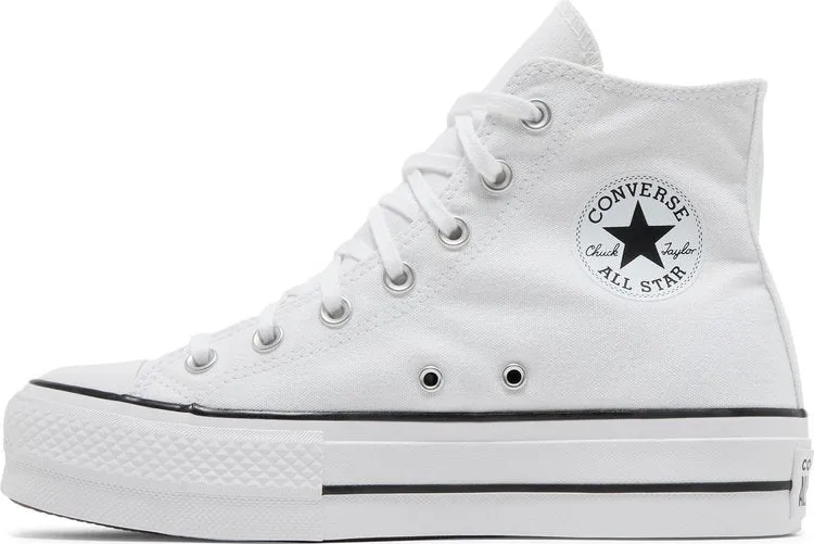 Converse Chuck Taylor All Star Platform High White Sneakers