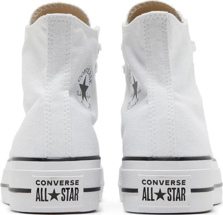 Converse Chuck Taylor All Star Platform High White Sneakers