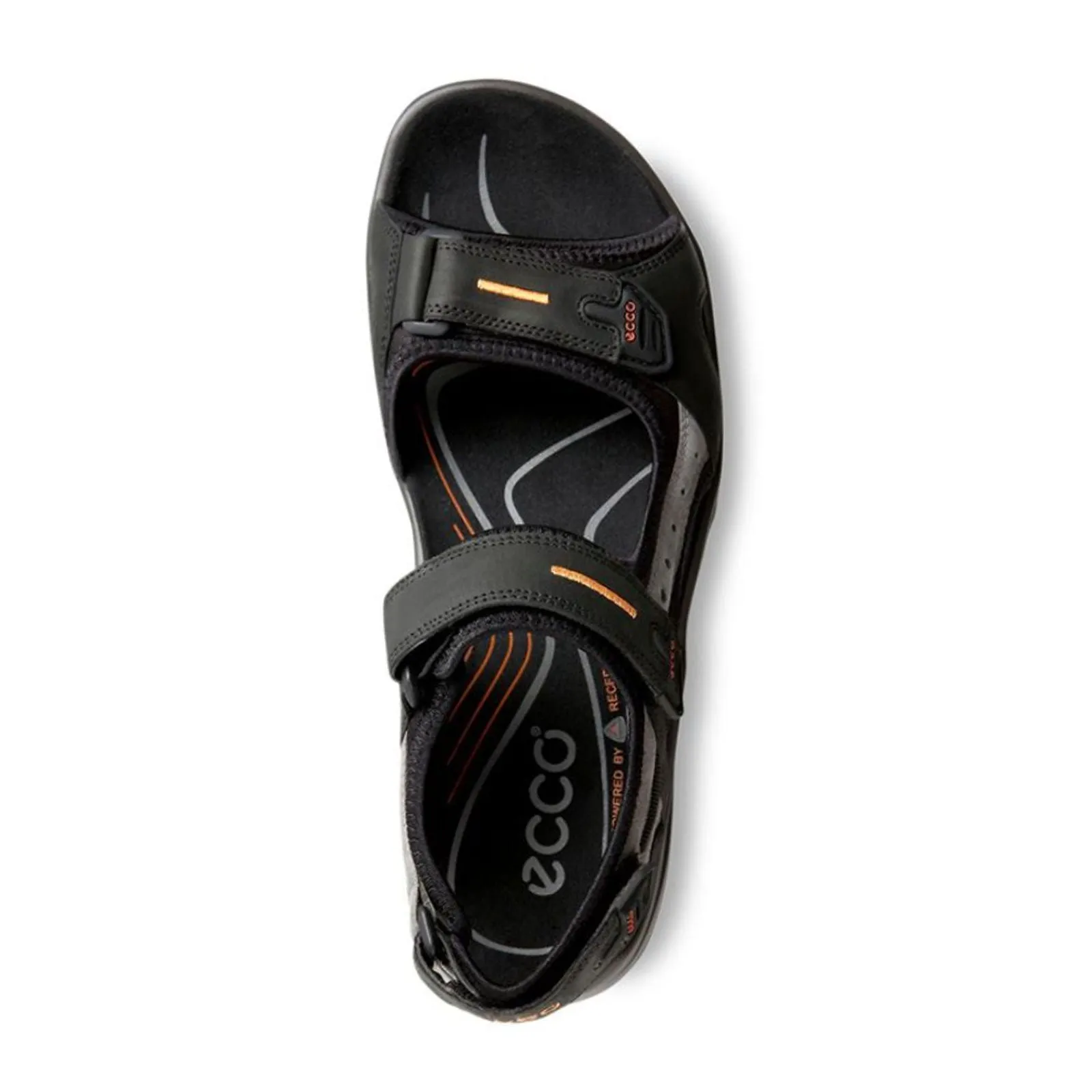 ECCO Offroad Active Sandal (Men) - Black/Mole/Black