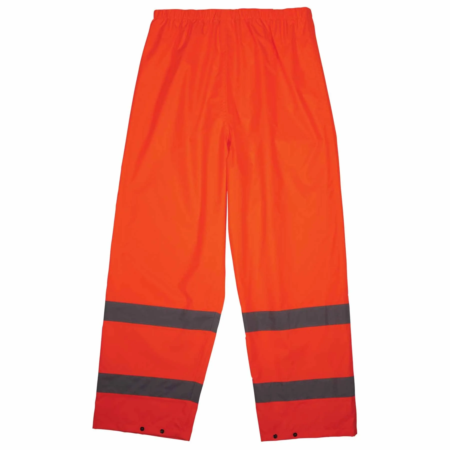 Ergodyne 25446 8916 2XL Orange Class E Lightweight Hi-Vis Rain Pants