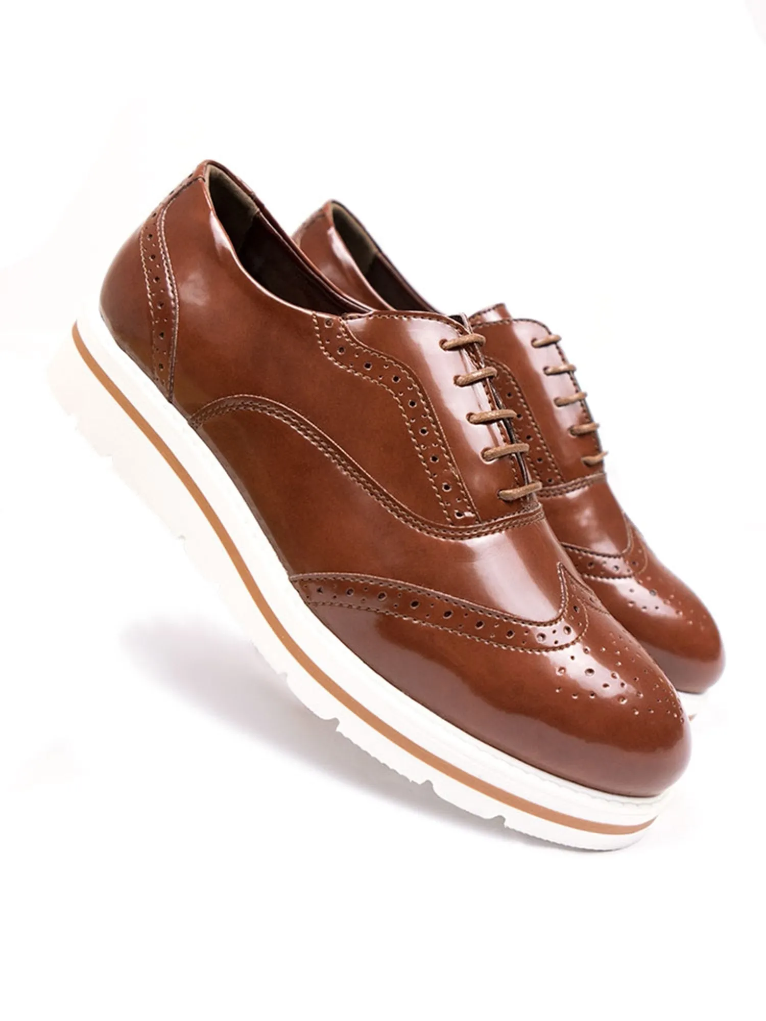 Flatform Brogues