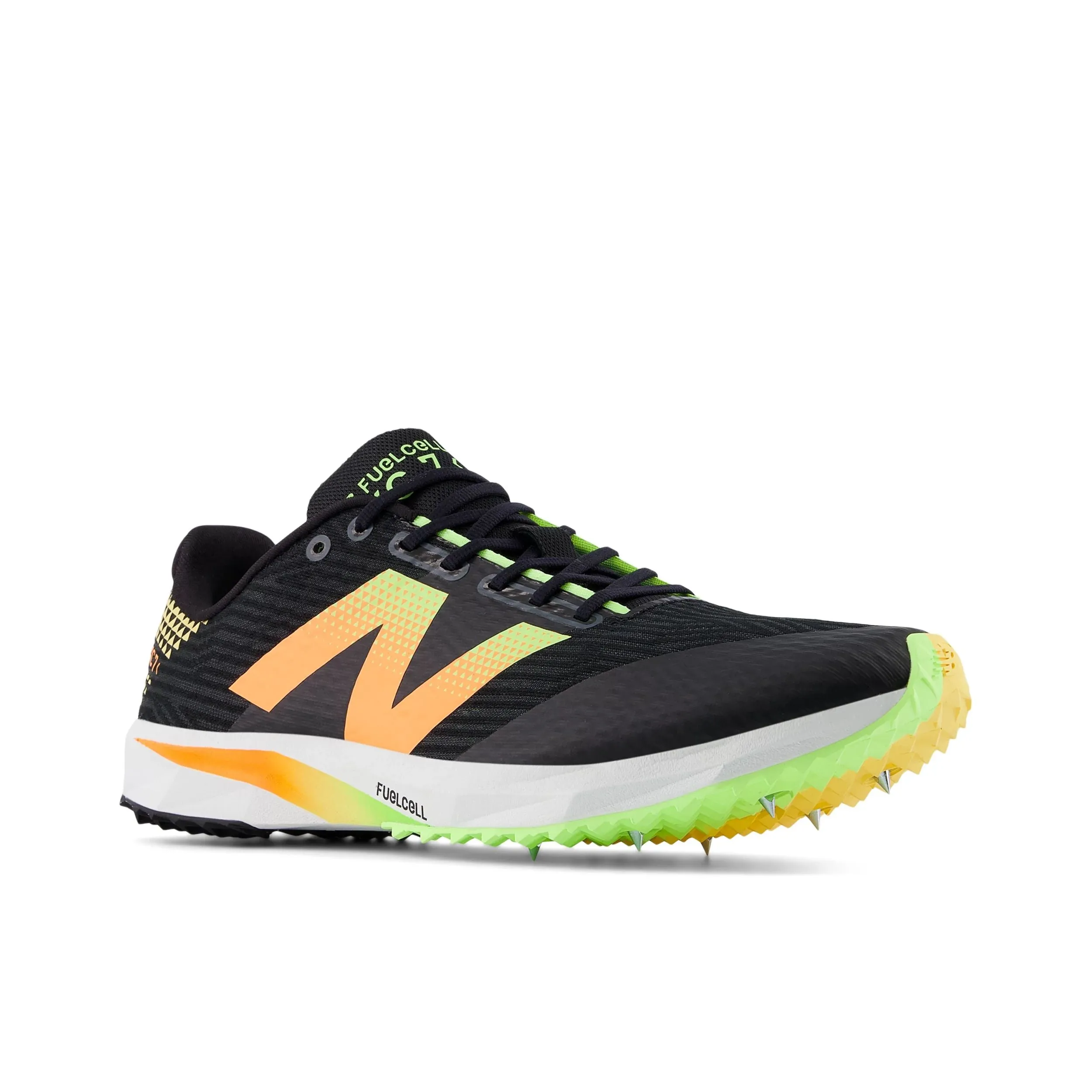 FUELCELL XC7 v5 | Black/Bleached Lime Glo