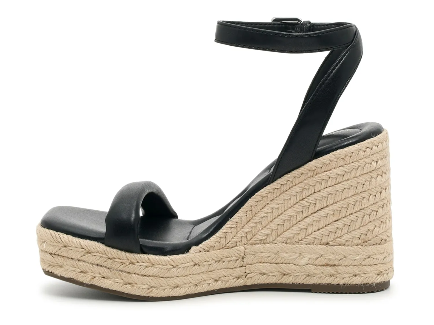 Kelly & Katie Wister Wedge Sandals, Black