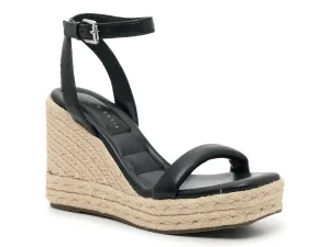 Kelly & Katie Wister Wedge Sandals, Black