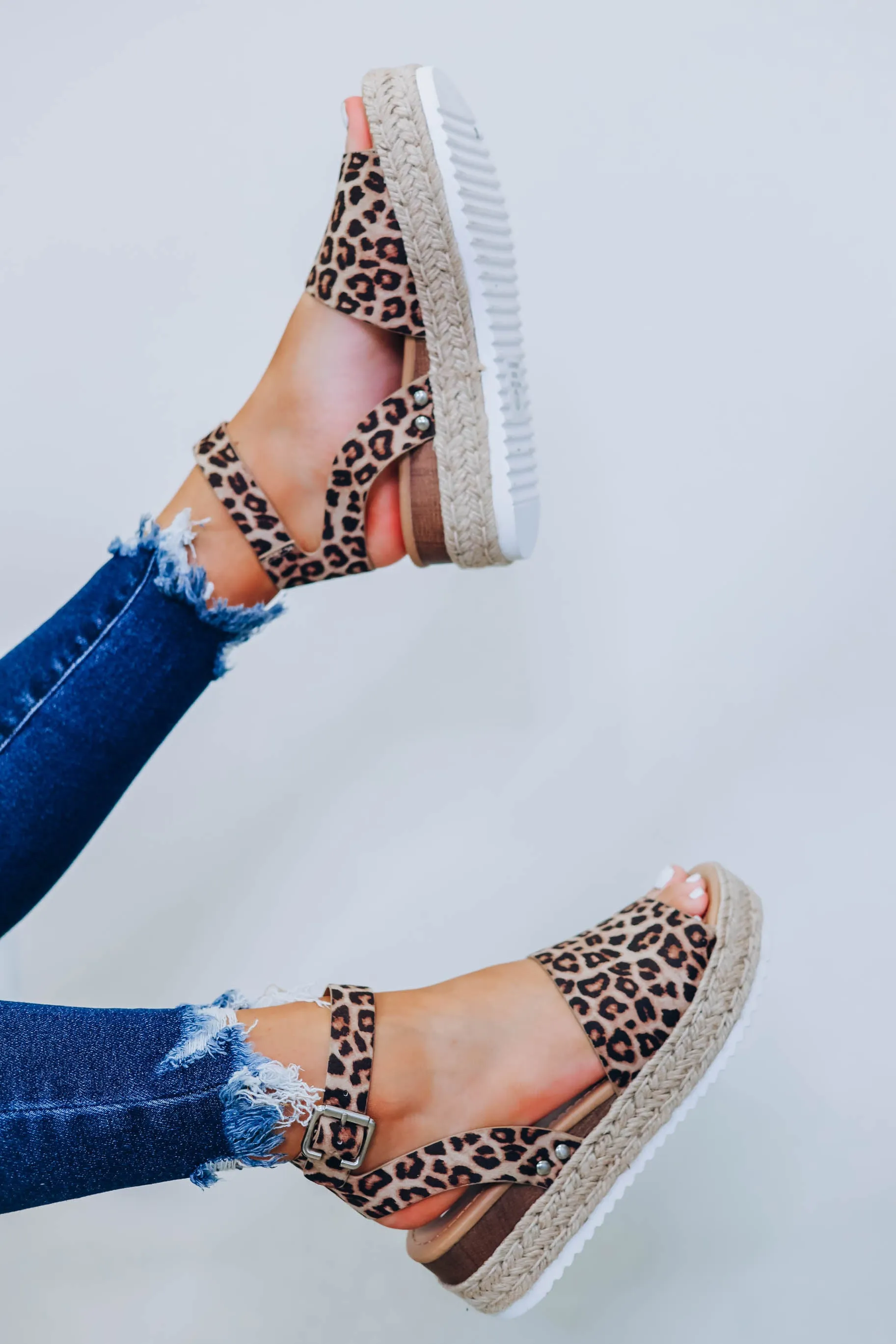 Laila Leopard Wedge