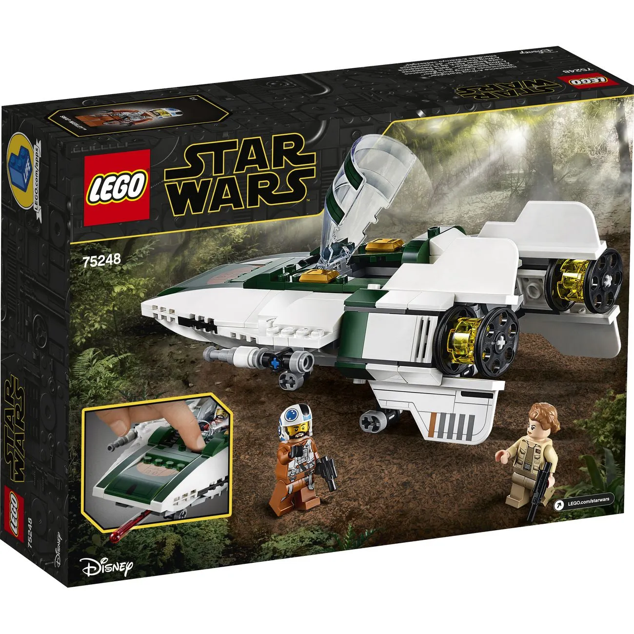 LEGO 75248 Star Wars Resistance A-Wing Starfighter