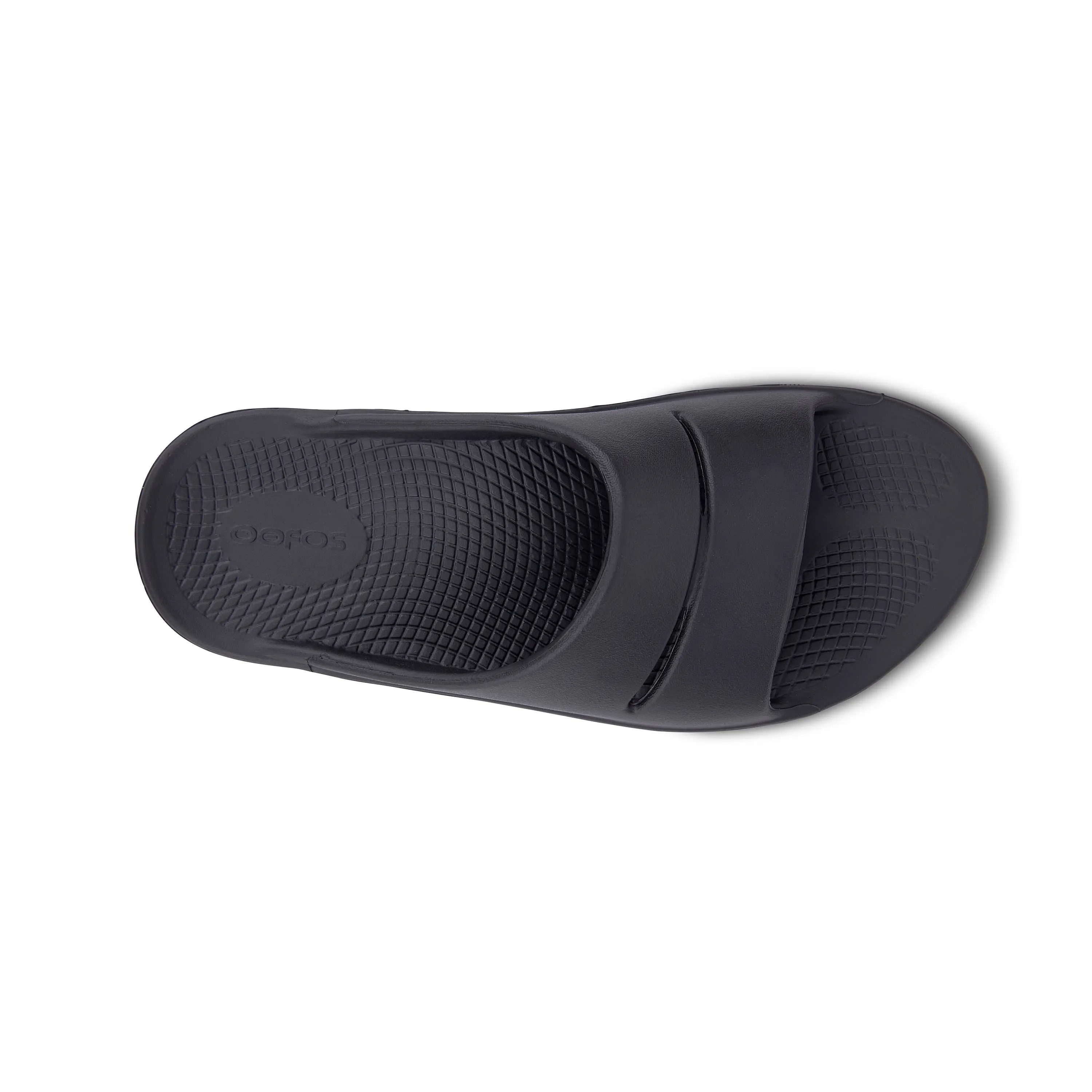 Men's Oofos OOahh Slide Color: Black