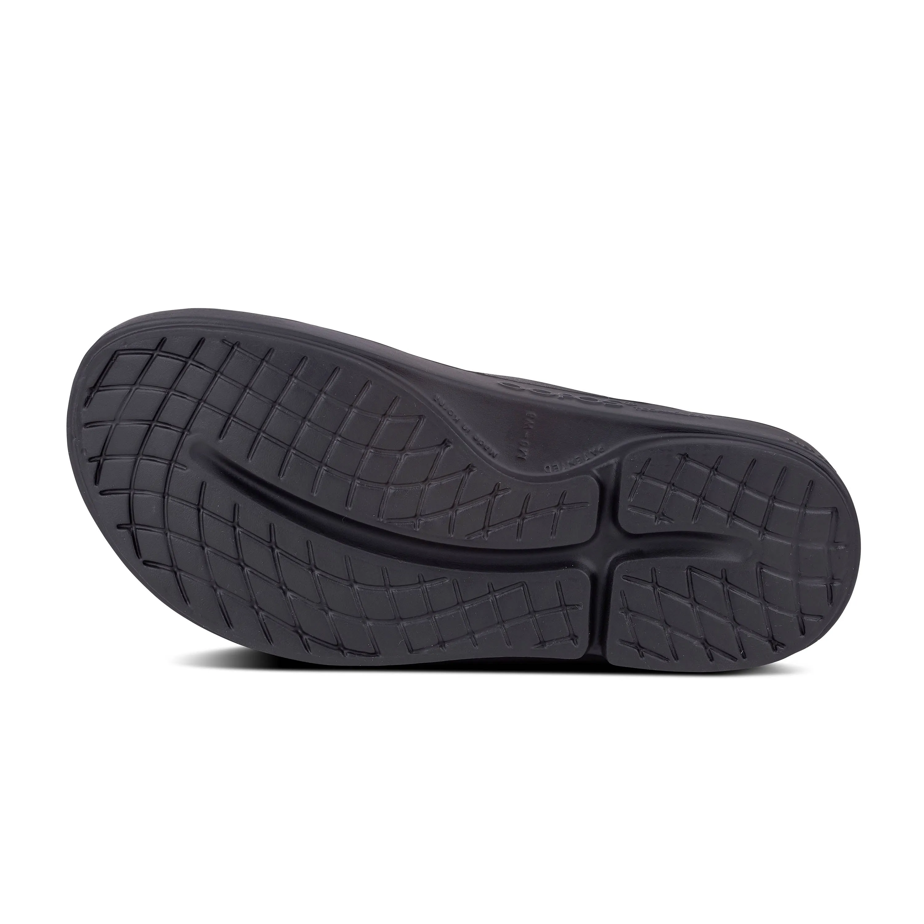 Men's Oofos OOahh Slide Color: Black