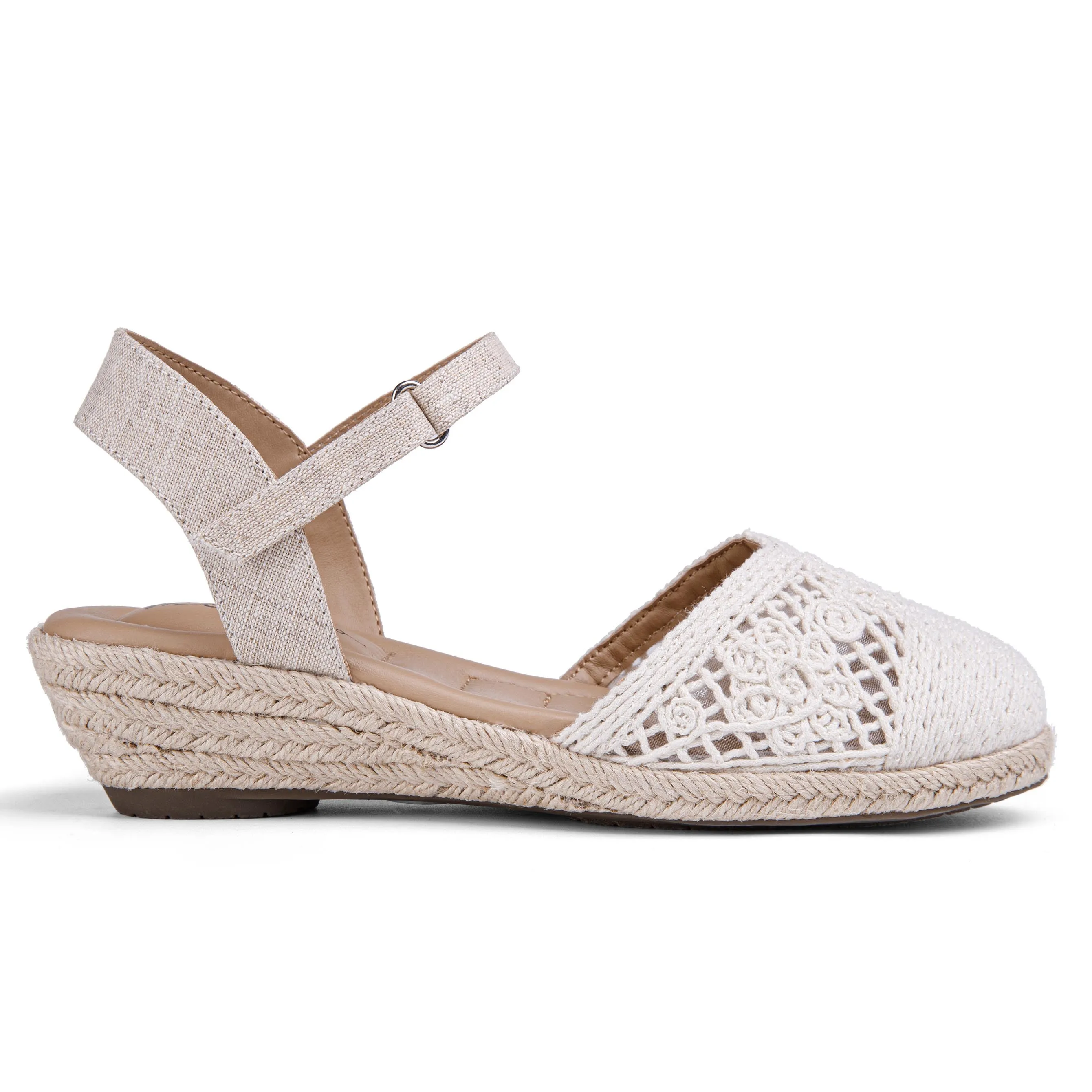 Nyra Mini-Wedge Sandal