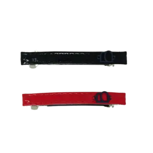 Patent Leather Bar Clip Set