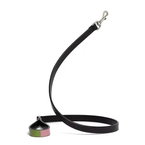 Patent Leather Psychedelic Dog Leash