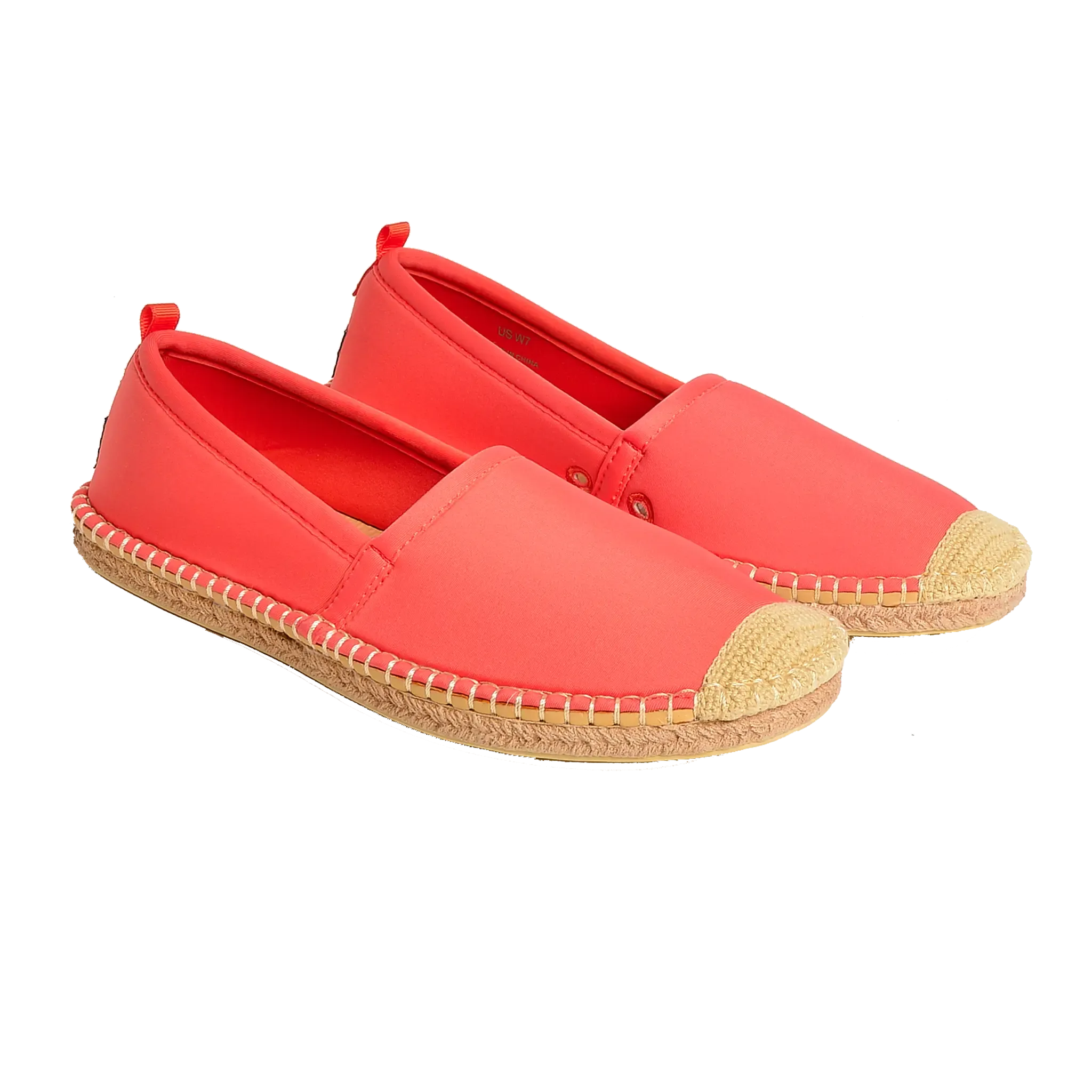 SEA STAR ORANGE - WOMENS BEACHCOMBER ESPADRILLE