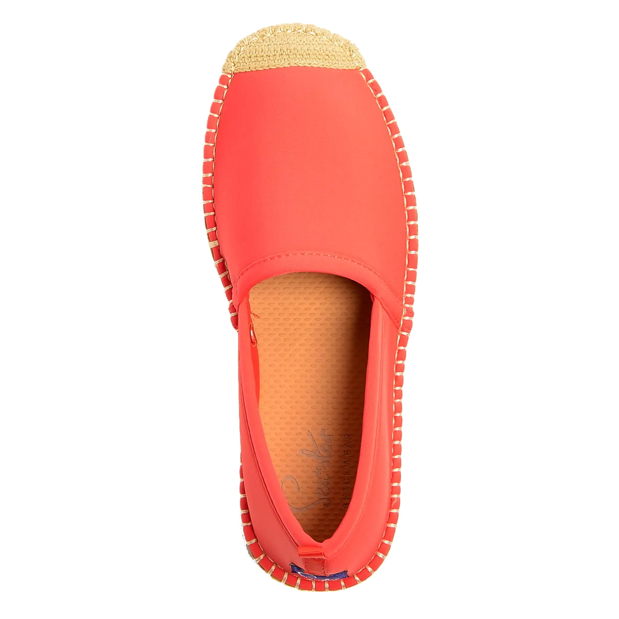 SEA STAR ORANGE - WOMENS BEACHCOMBER ESPADRILLE