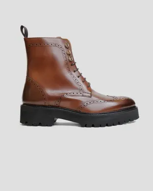 SG Rogue Wingtip Boots V2 –  Brown