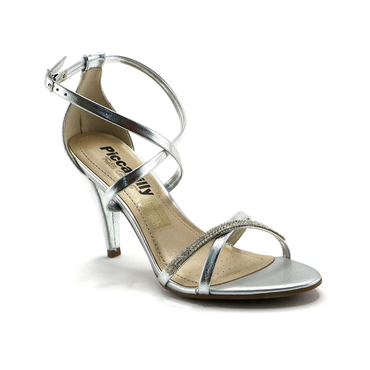 Silver Sandals for Women (737.003)