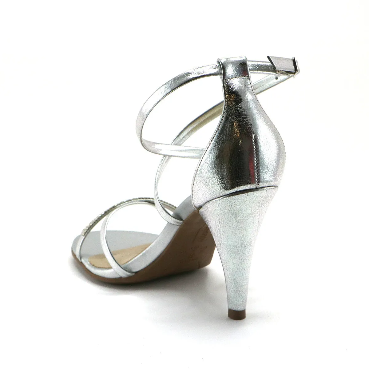 Silver Sandals for Women (737.003)