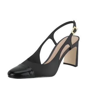 Slingback Heels Verona Black/Saara Black