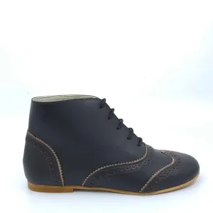 Sonatina Moca Wingtip Bootie