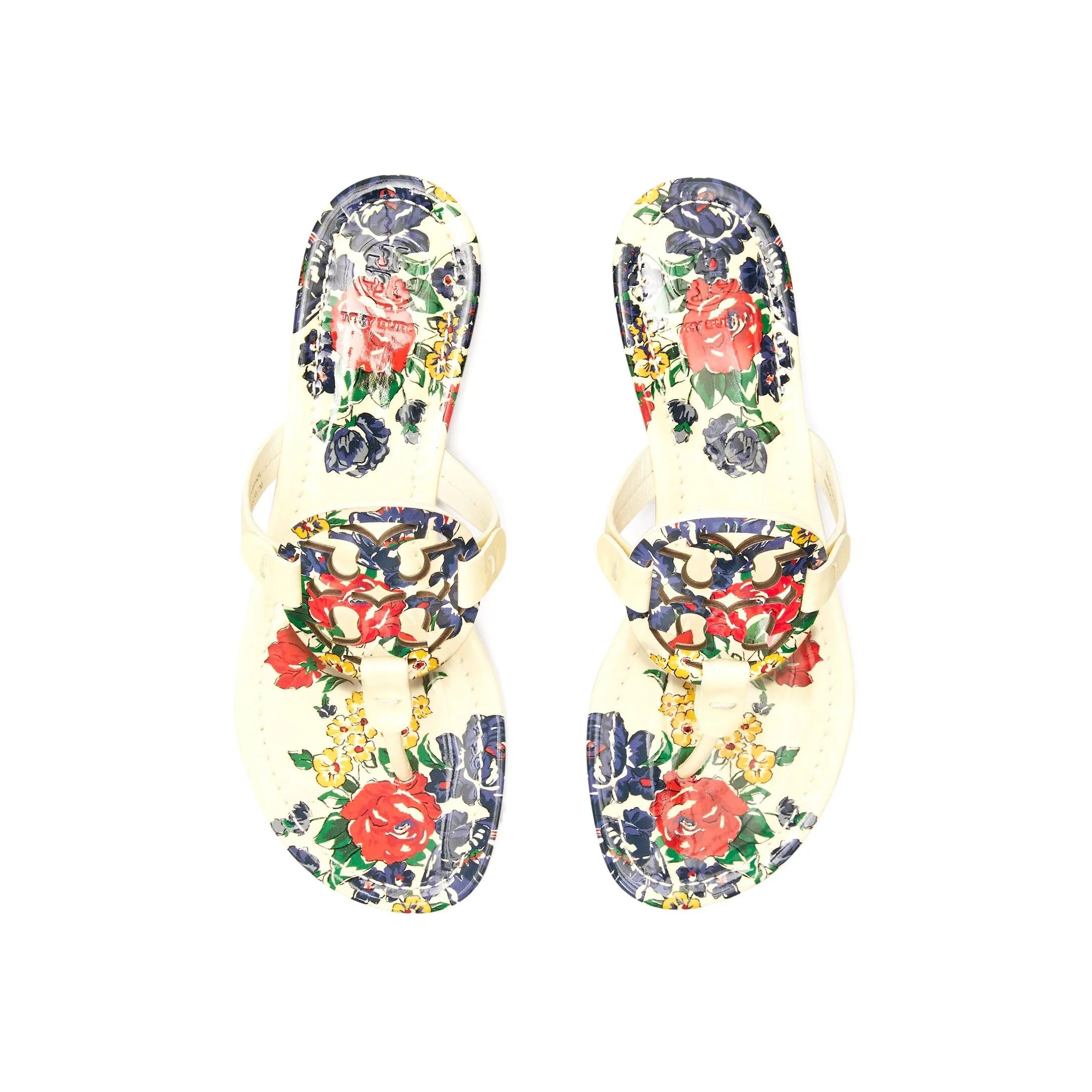 Tory Burch Miller Sandal Printed Patent Leather