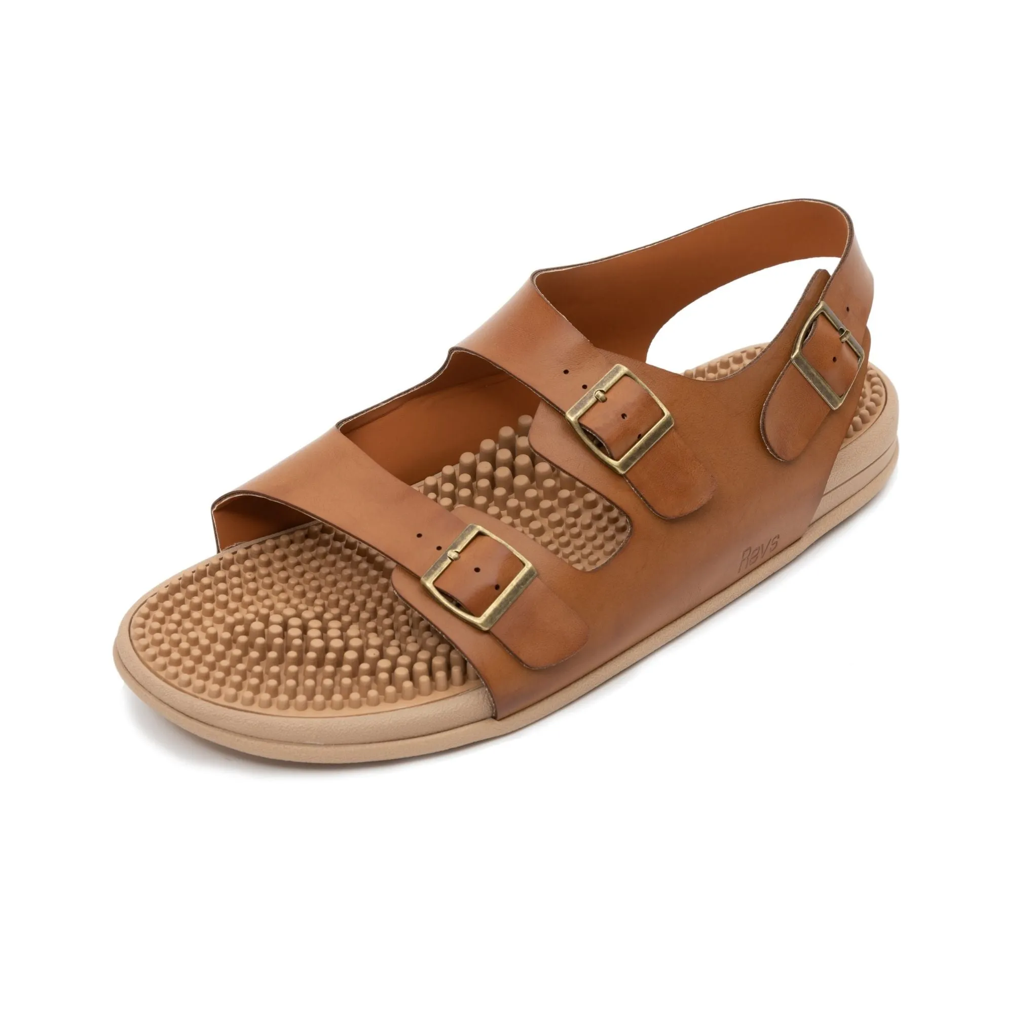 Trek – Light Tan Reflexology Walking Sandals (Factory Seconds)