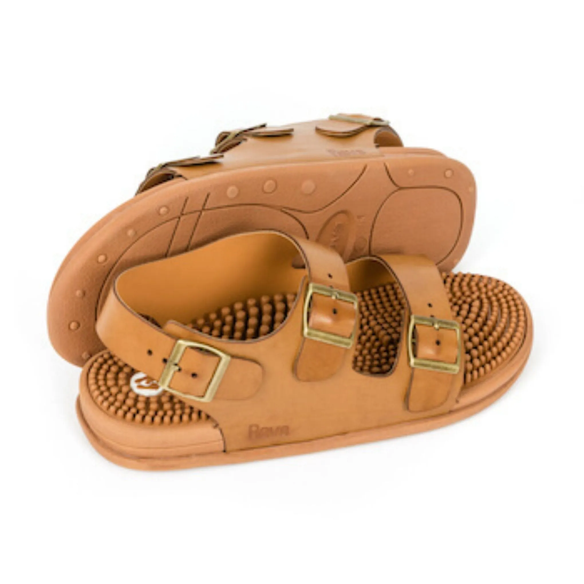 Trek – Tan Reflexology Walking Sandals (Factory Seconds)