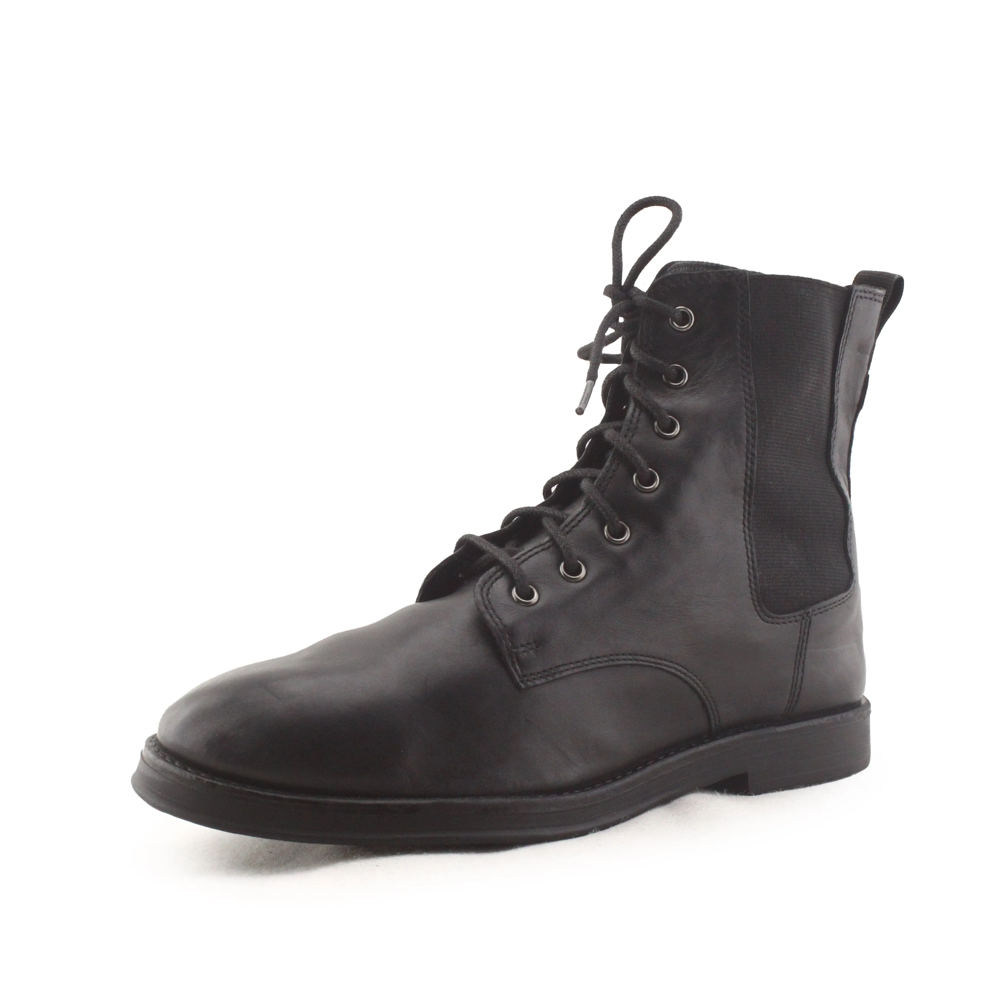 Zara Laces Stretchable Work Boots | 100% Authentic Leather