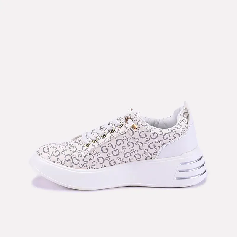 Zenith White Platform Sneakers 0440701